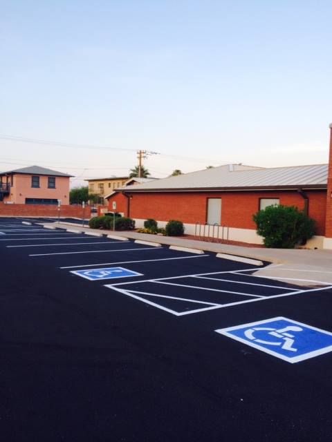 Paving job in Tucson, AZ