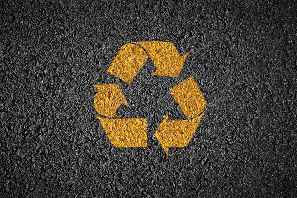 recycled asphalt