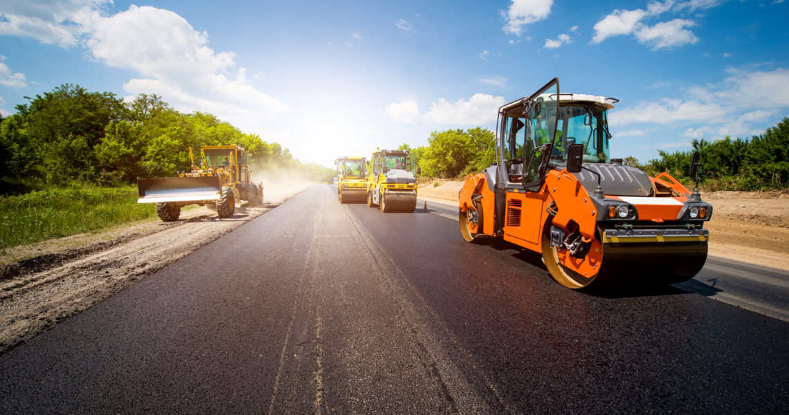 asphalt workers